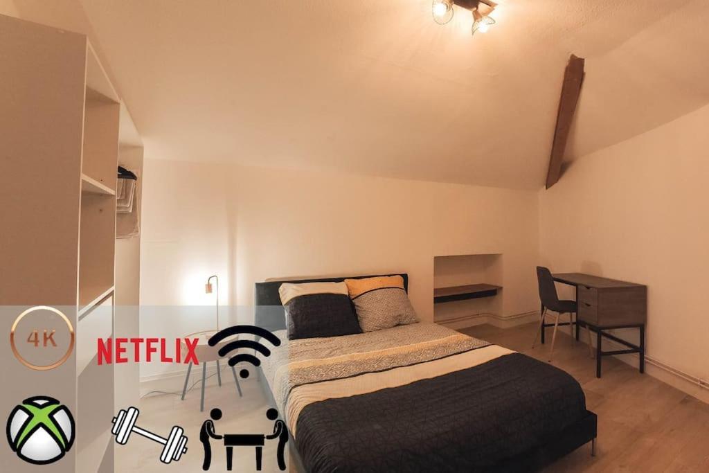 Appartement Coliving Lafargue - Salle De Sport - Baby-foot *