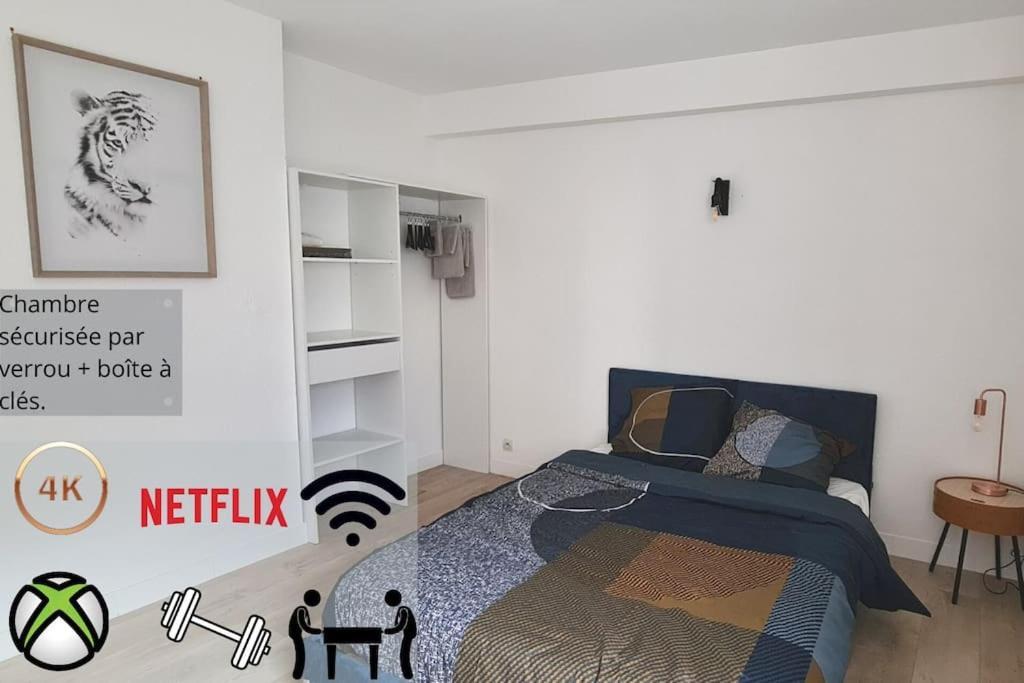 Appartement Coliving Lafargue - Salle De Sport - Baby-foot Limoges